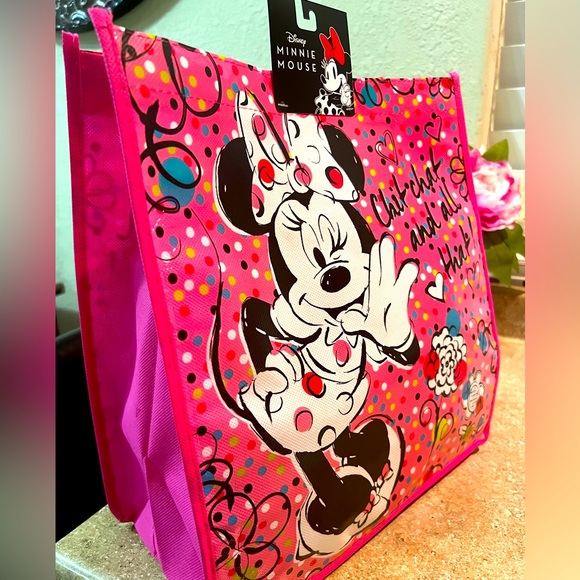 DISNEY MINNIE MOUSE REUSABLE BAG NWT - Picture 11 of 14